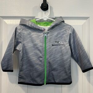 NWOT Seahawks Team Apparel Zip Up Hoody